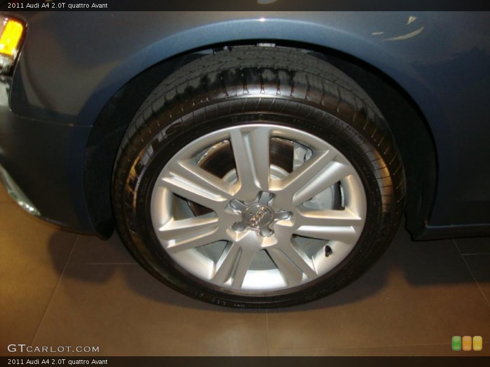 2011 Audi A4 2.0T quattro Avant Wheel and Tire Photo #39031399