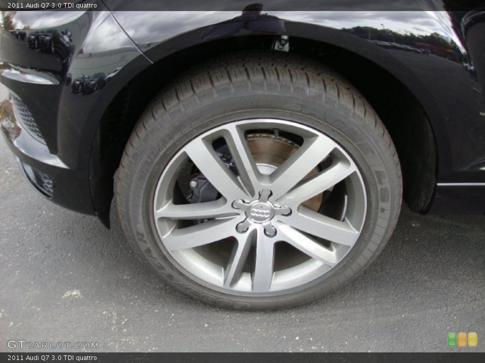 2011 Audi Q7 3.0 TDI quattro Wheel and Tire Photo #39031855