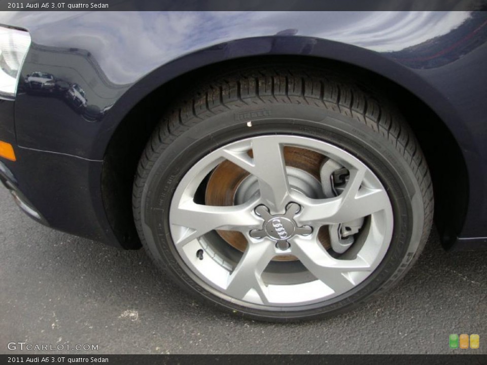 2011 Audi A6 3.0T quattro Sedan Wheel and Tire Photo #39032430