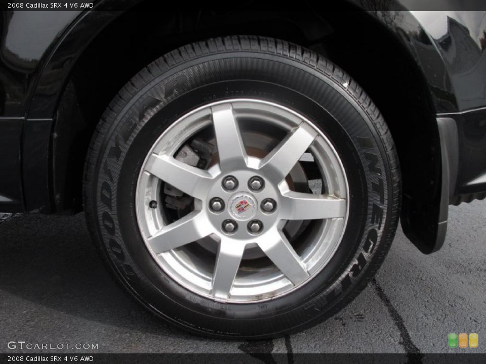 2008 Cadillac SRX 4 V6 AWD Wheel and Tire Photo #39034738
