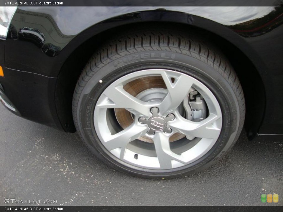2011 Audi A6 3.0T quattro Sedan Wheel and Tire Photo #39034806