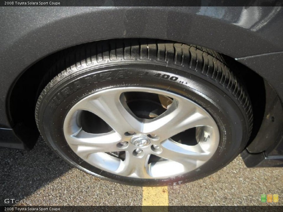 2008 Toyota Solara Sport Coupe Wheel and Tire Photo #39035843