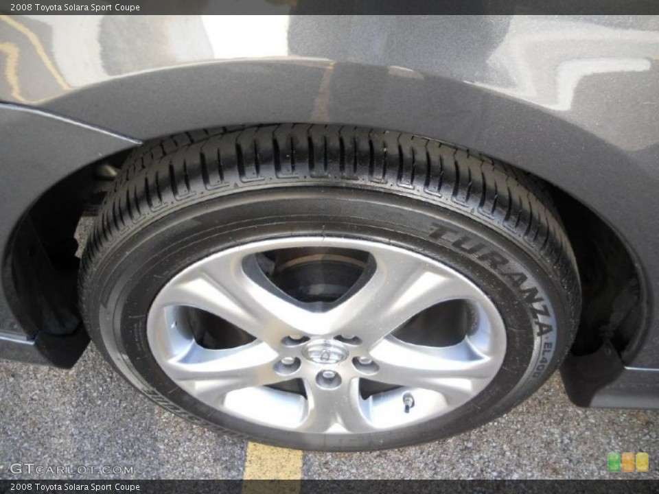 2008 Toyota Solara Sport Coupe Wheel and Tire Photo #39035855