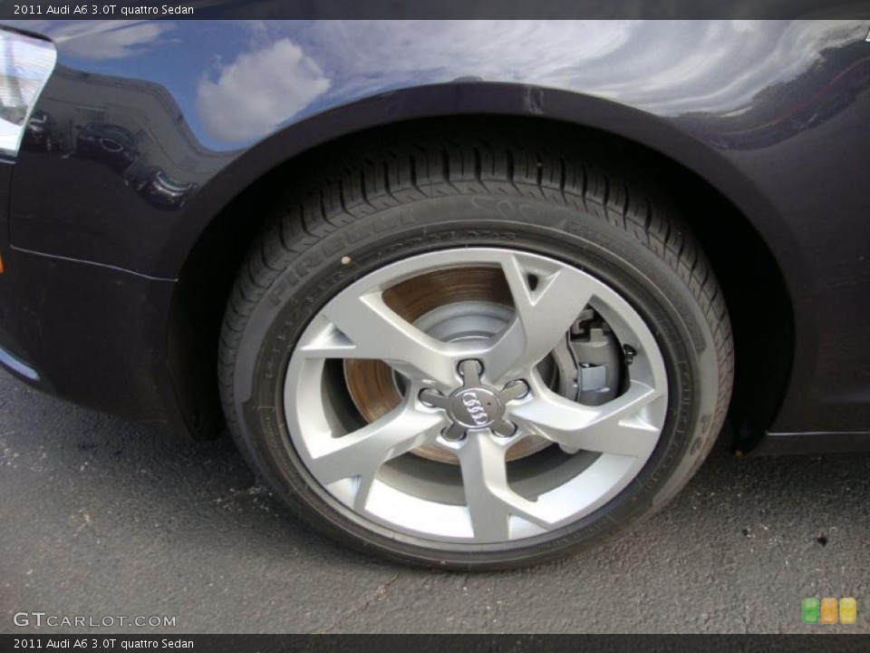 2011 Audi A6 3.0T quattro Sedan Wheel and Tire Photo #39036555