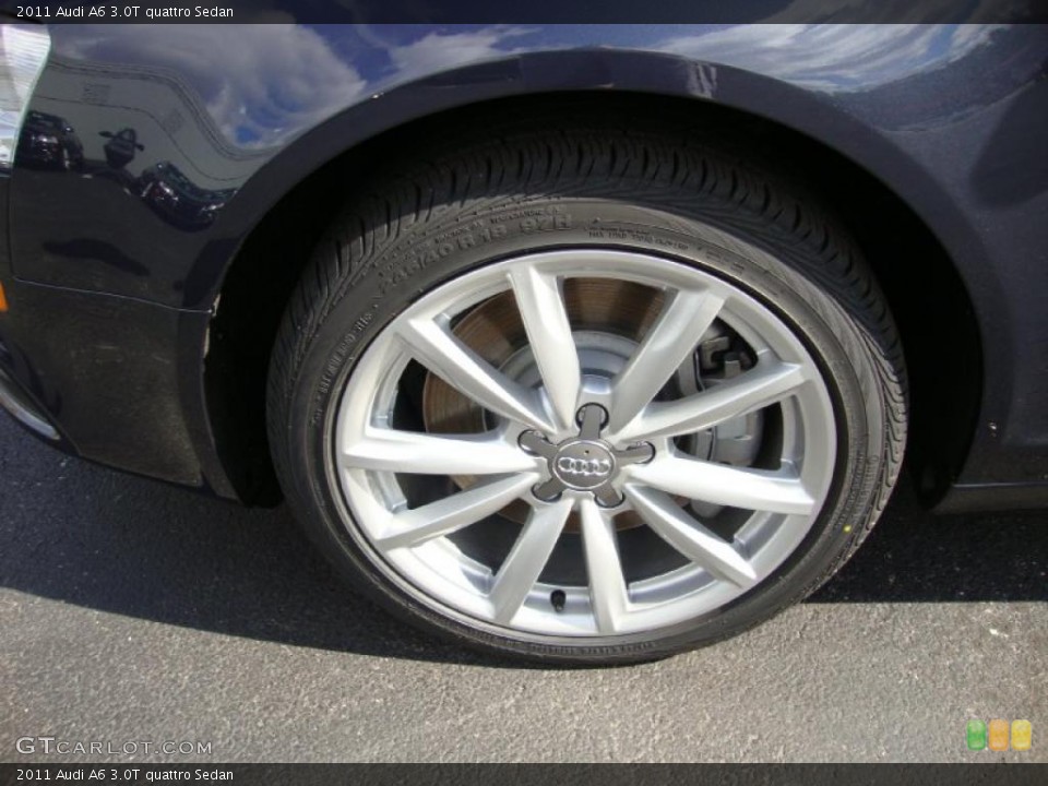 2011 Audi A6 3.0T quattro Sedan Wheel and Tire Photo #39037291