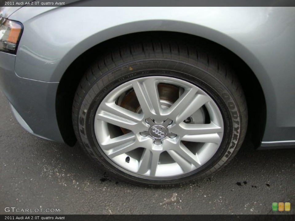 2011 Audi A4 2.0T quattro Avant Wheel and Tire Photo #39038447