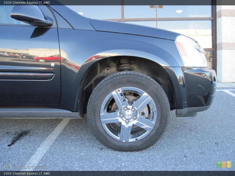 2009 Chevrolet Equinox LT AWD Wheel and Tire Photo #39038451