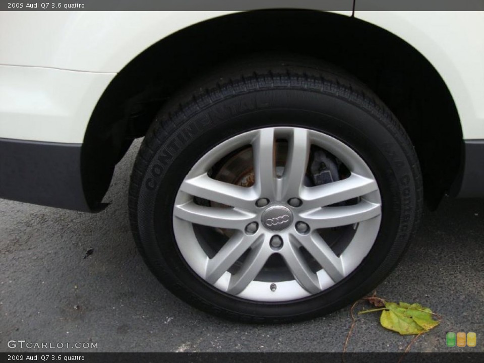 2009 Audi Q7 3.6 quattro Wheel and Tire Photo #39039007