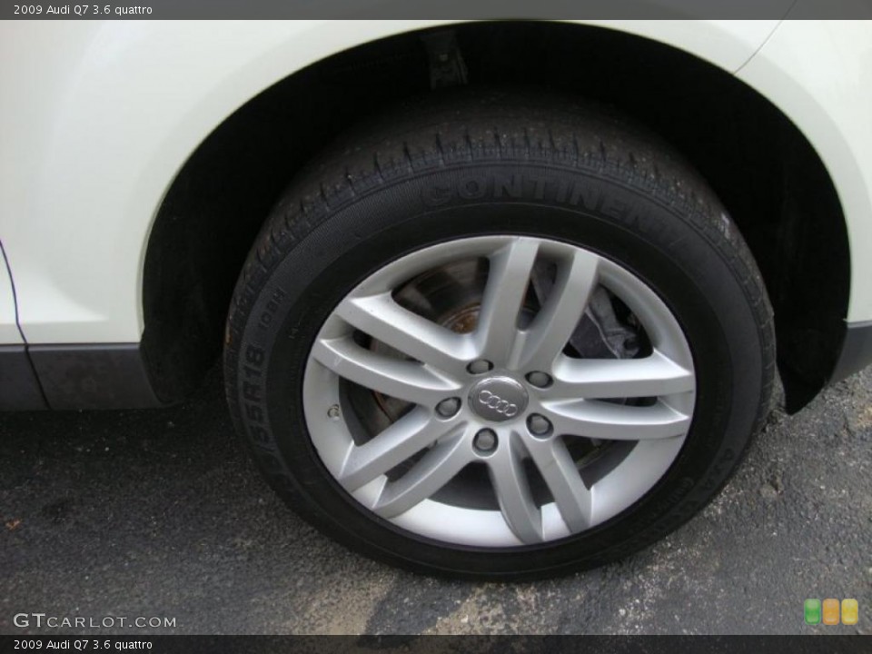 2009 Audi Q7 3.6 quattro Wheel and Tire Photo #39039023