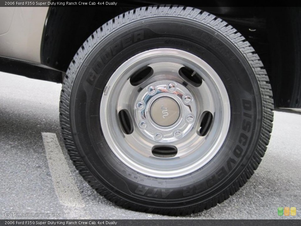 2006 Ford F350 Super Duty King Ranch Crew Cab 4x4 Dually Wheel and Tire Photo #39039075