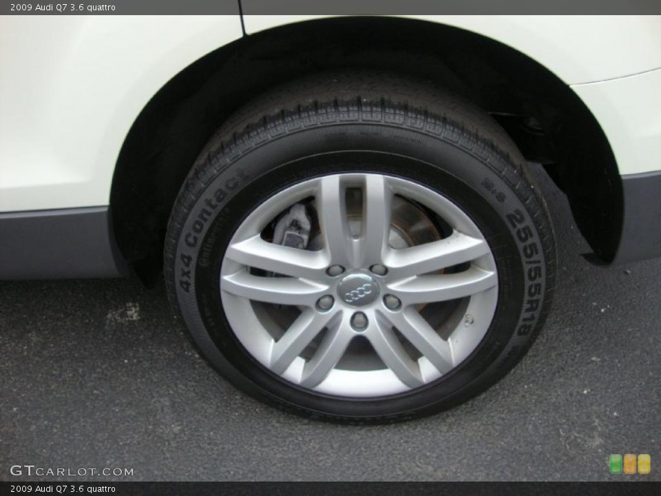 2009 Audi Q7 3.6 quattro Wheel and Tire Photo #39039103