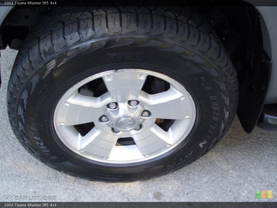 2003 Toyota 4Runner SR5 4x4 Wheel and Tire Photo #39041959
