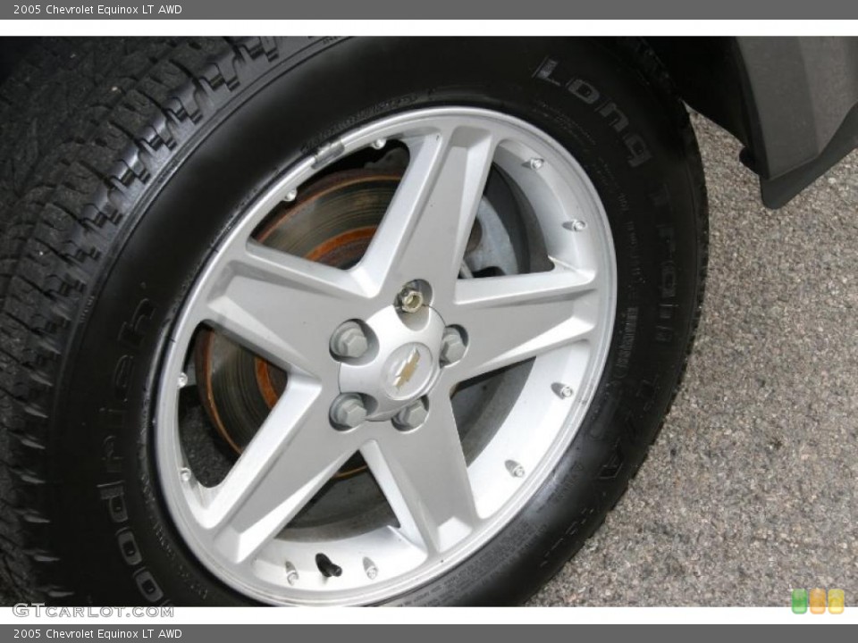 2005 Chevrolet Equinox LT AWD Wheel and Tire Photo #39043343