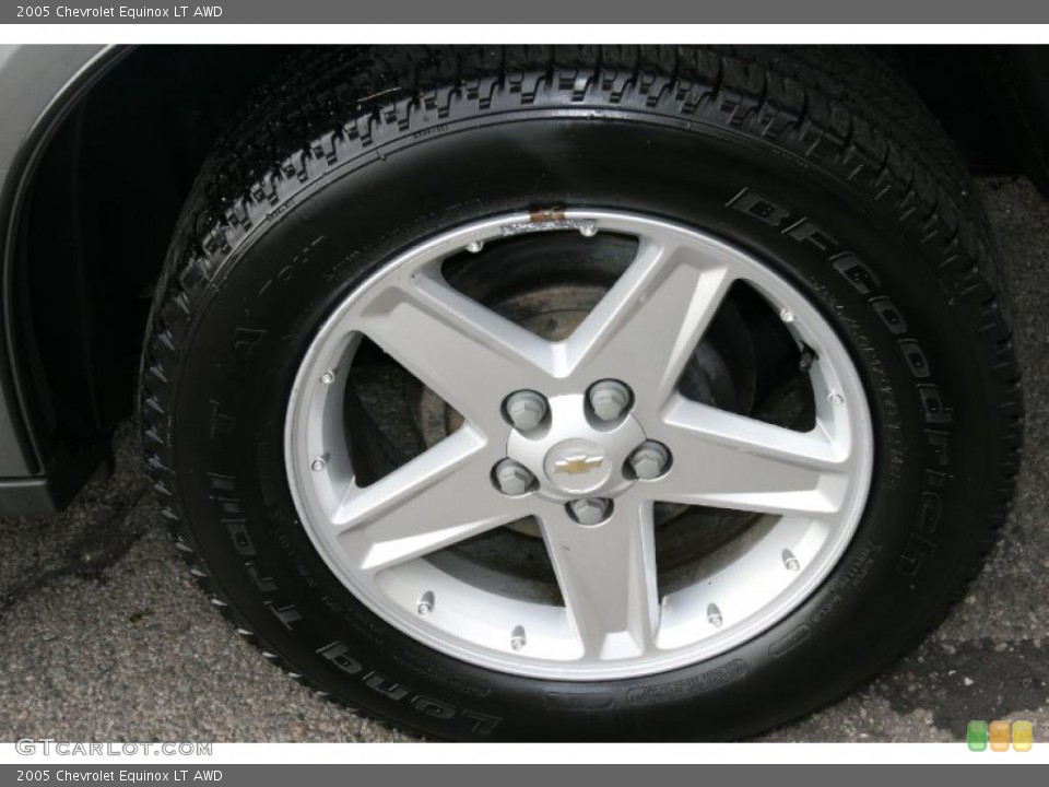 2005 Chevrolet Equinox LT AWD Wheel and Tire Photo #39043359