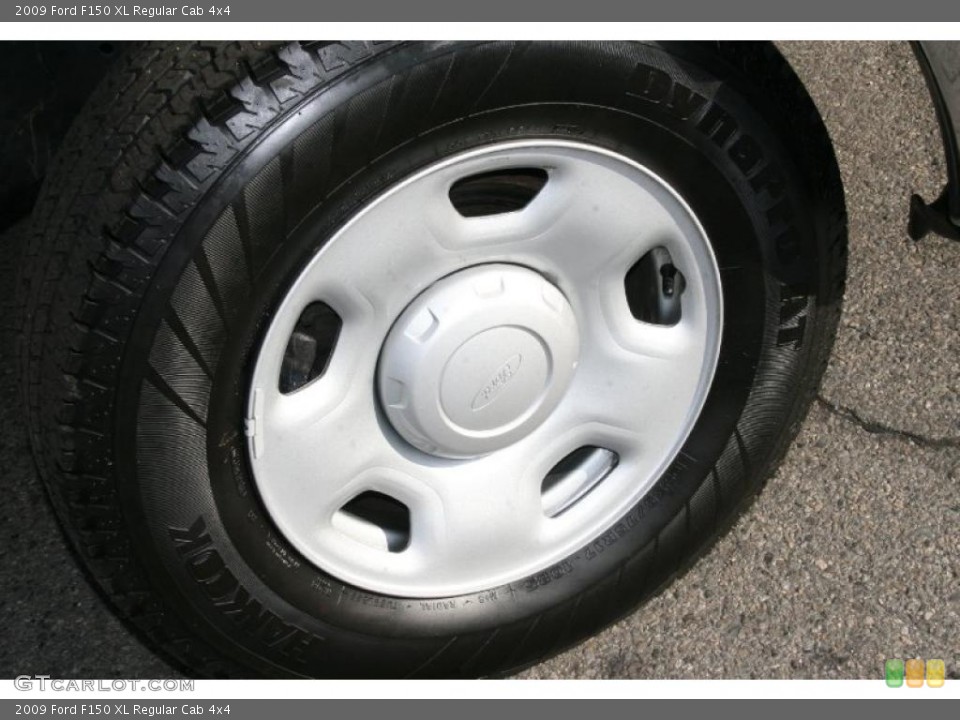 2009 Ford F150 XL Regular Cab 4x4 Wheel and Tire Photo #39043611