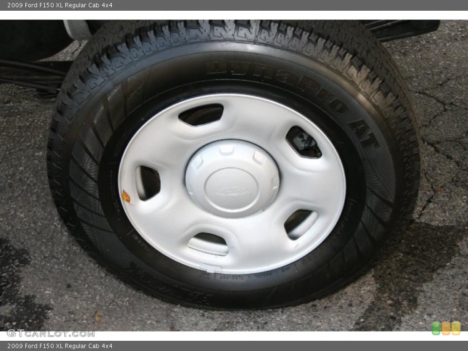 2009 Ford F150 XL Regular Cab 4x4 Wheel and Tire Photo #39043635