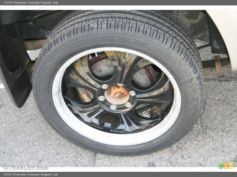 2004 Chevrolet Colorado Custom Wheel and Tire Photo #39044172