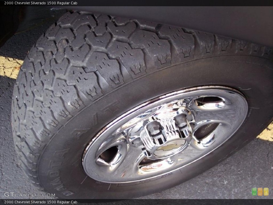 2000 Chevrolet Silverado 1500 Regular Cab Wheel and Tire Photo #39044972