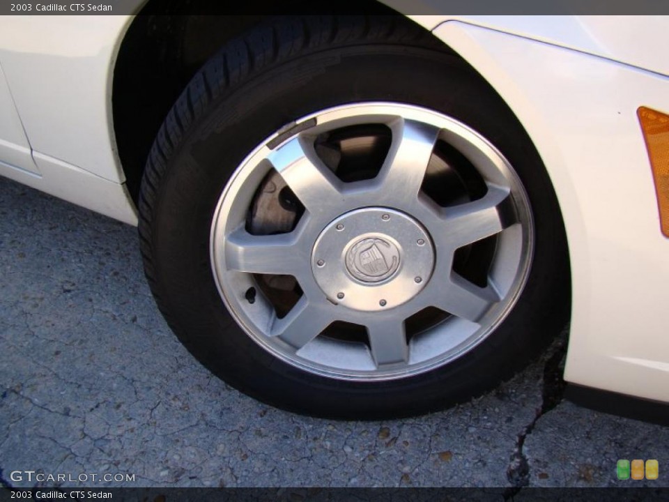 2003 Cadillac CTS Sedan Wheel and Tire Photo #39045620