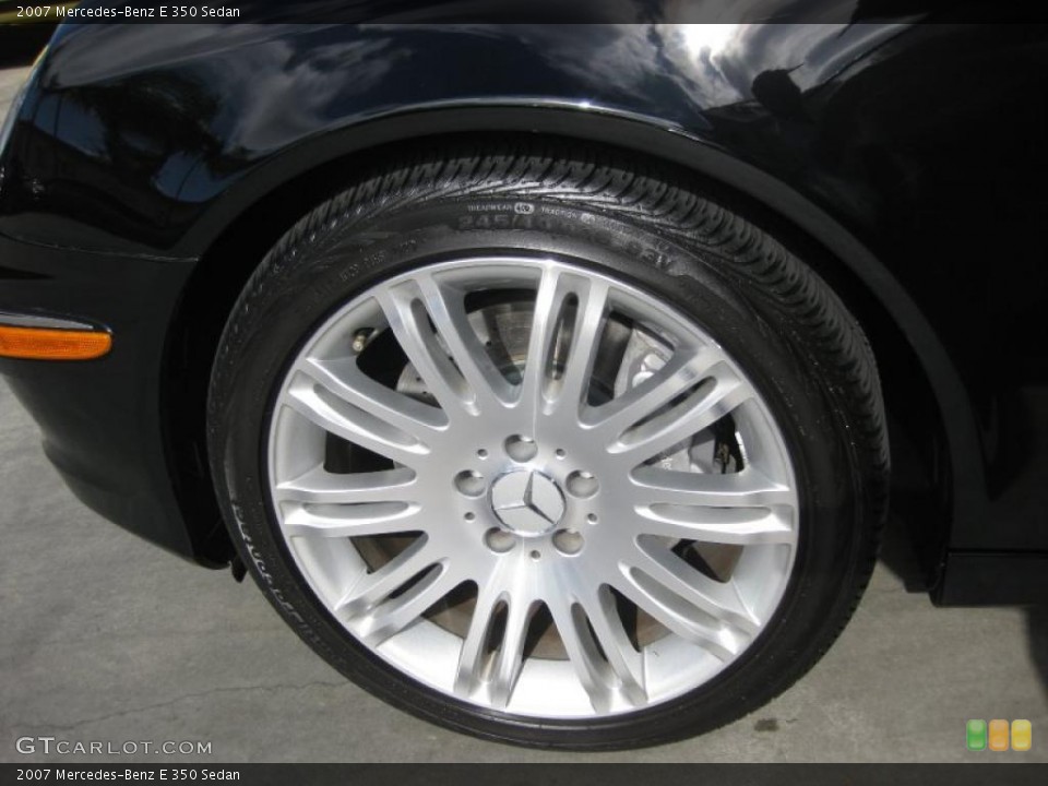 2007 Mercedes-Benz E 350 Sedan Wheel and Tire Photo #39051648