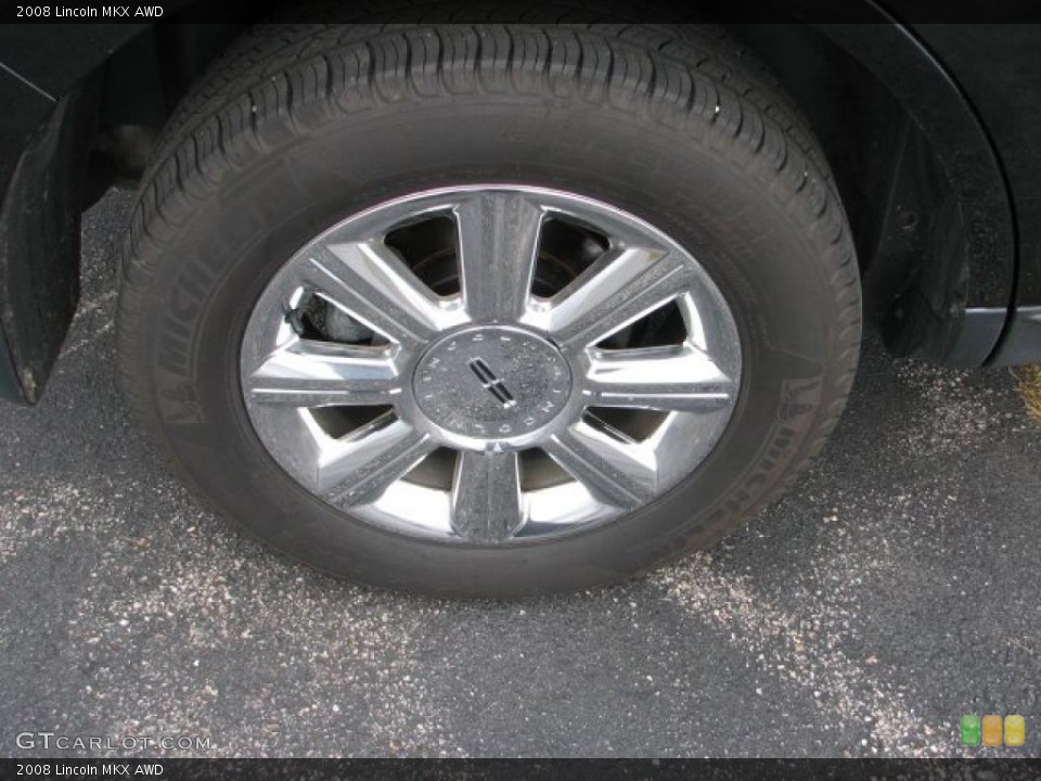 2008 Lincoln MKX AWD Wheel and Tire Photo #39051928