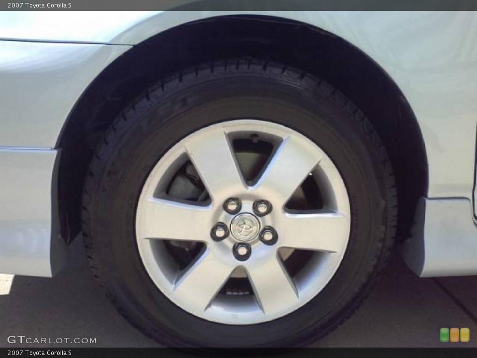 2007 Toyota Corolla S Wheel and Tire Photo #39053972