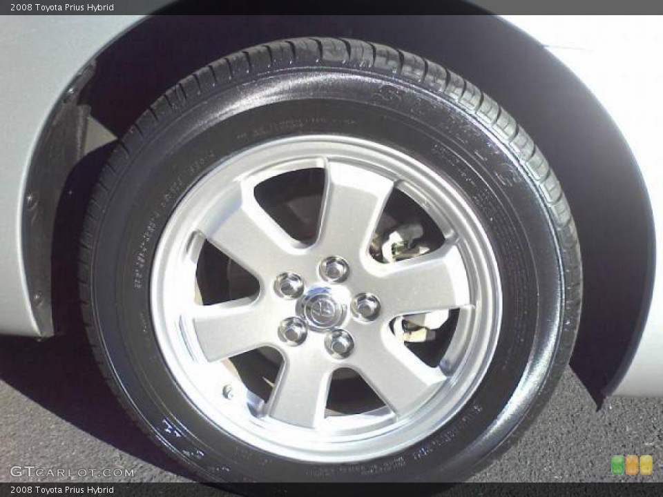 2008 Toyota Prius Hybrid Wheel and Tire Photo #39054272