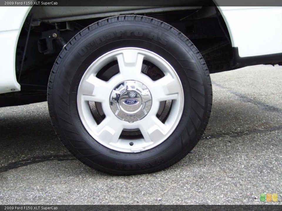 2009 Ford F150 XLT SuperCab Wheel and Tire Photo #39054852