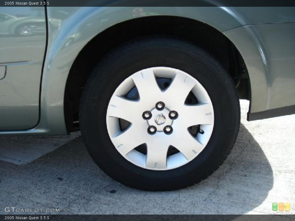2005 Nissan Quest 3.5 S Wheel and Tire Photo #39056208