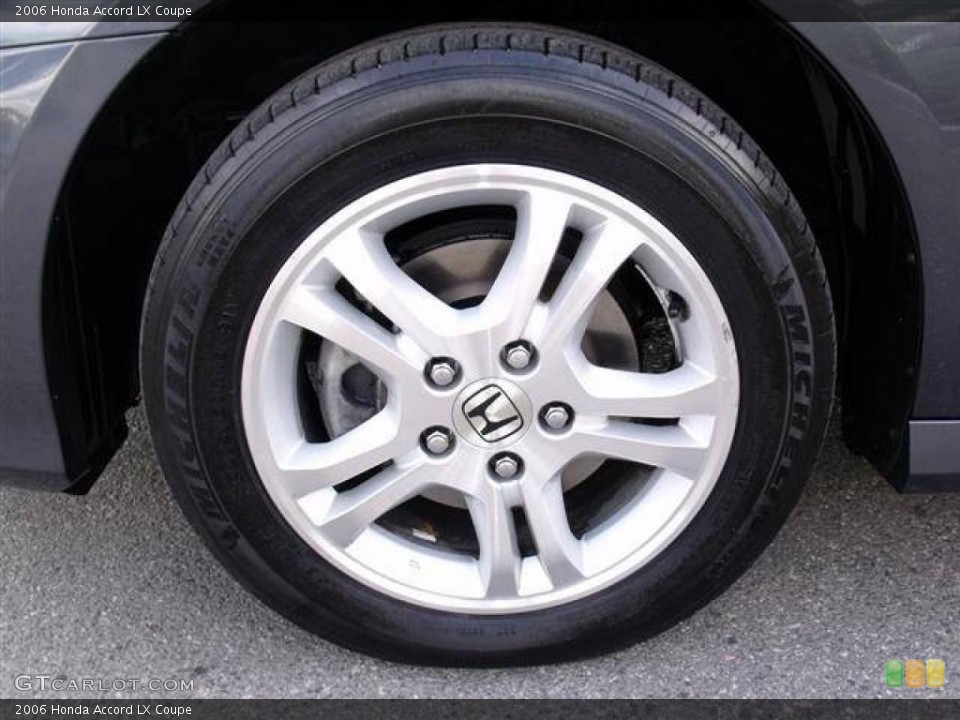 2006 Honda Accord LX Coupe Wheel and Tire Photo #39057584