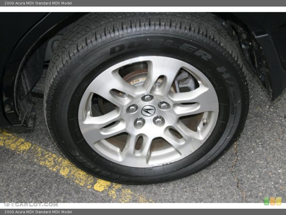 2009 Acura MDX  Wheel and Tire Photo #39058436