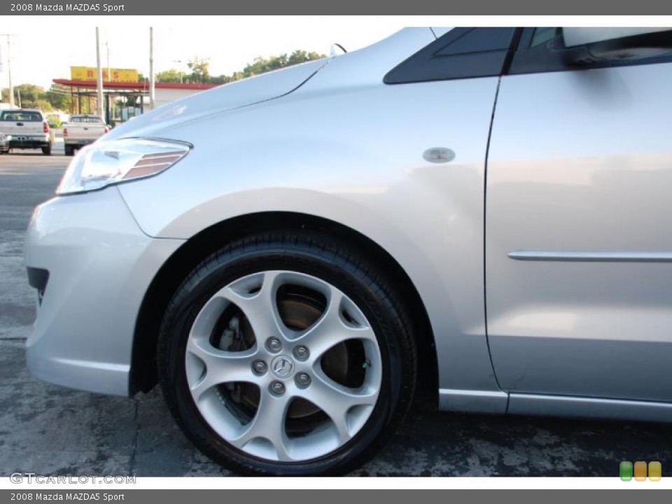 2008 Mazda MAZDA5 Sport Wheel and Tire Photo #39061319