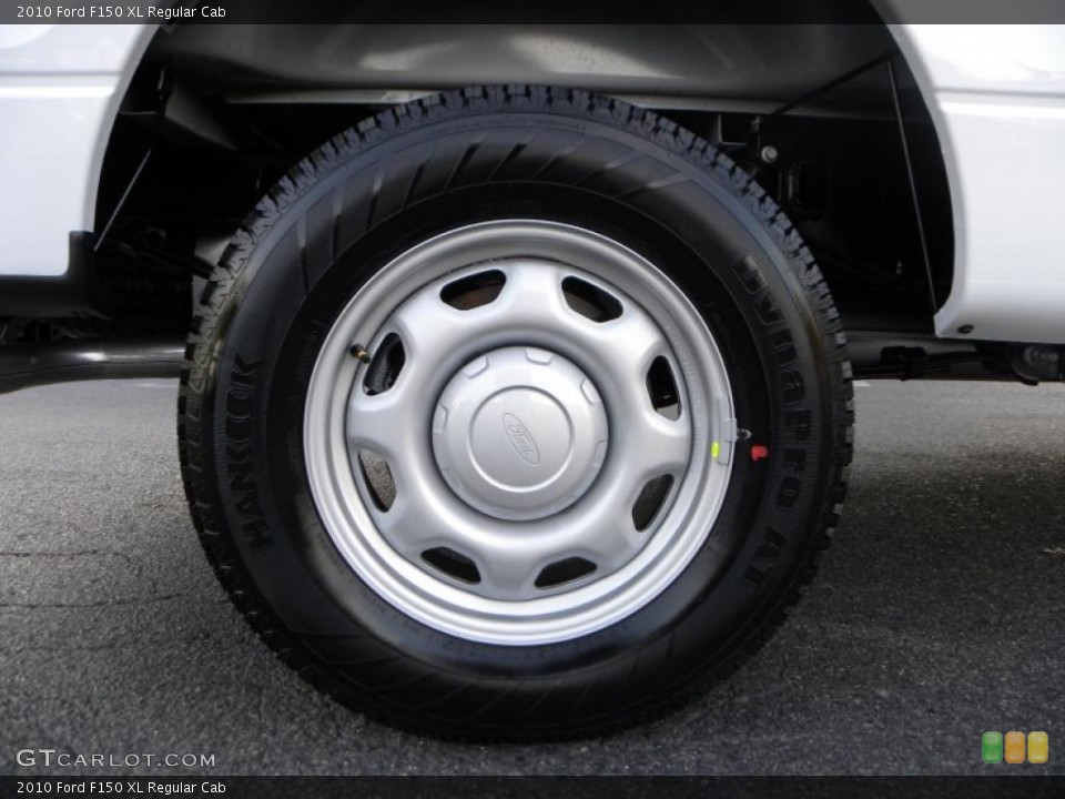 2010 Ford F150 XL Regular Cab Wheel and Tire Photo #39061411