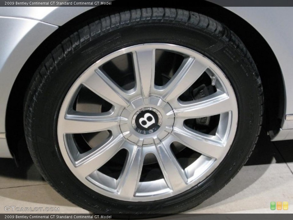 2009 Bentley Continental GT  Wheel and Tire Photo #39062527
