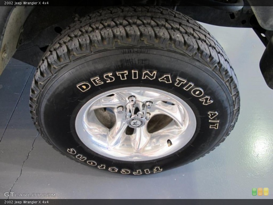 2002 Jeep Wrangler Custom Wheel and Tire Photo #39064575