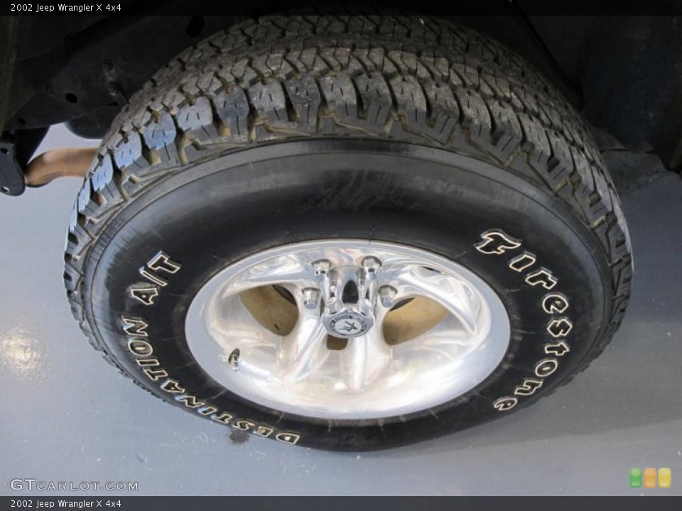 2002 Jeep Wrangler Custom Wheel and Tire Photo #39064587