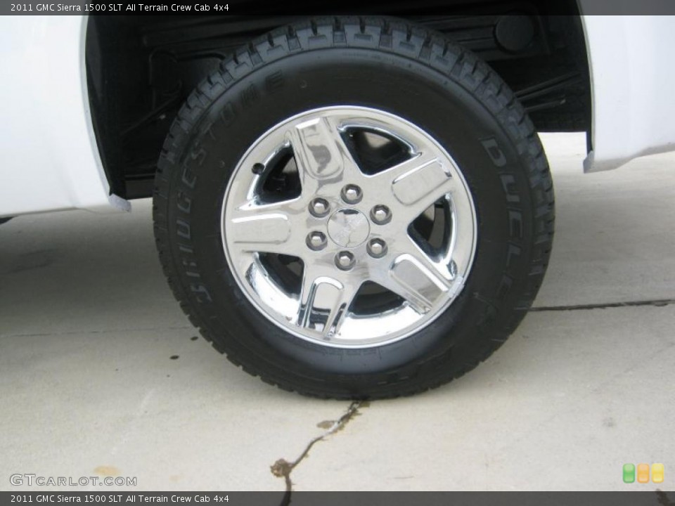 2011 GMC Sierra 1500 SLT All Terrain Crew Cab 4x4 Wheel and Tire Photo #39064911
