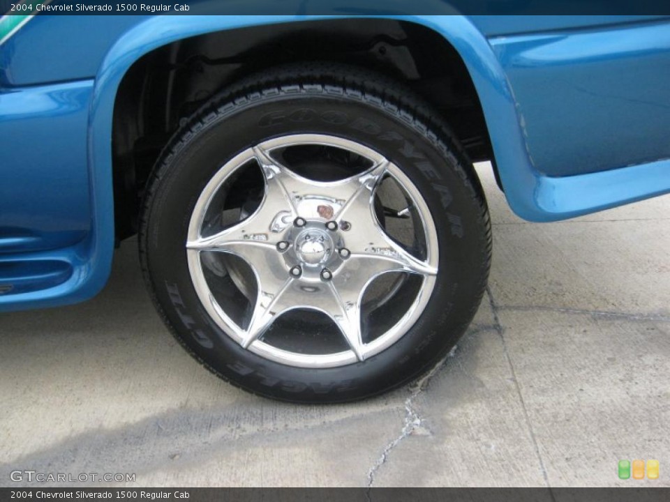 2004 Chevrolet Silverado 1500 Custom Wheel and Tire Photo #39068949