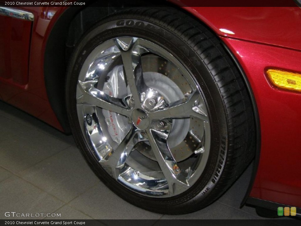 2010 Chevrolet Corvette Grand Sport Coupe Wheel and Tire Photo #39069013