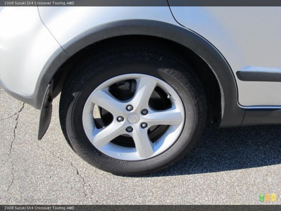 2008 Suzuki SX4 Crossover Touring AWD Wheel and Tire Photo #39071183