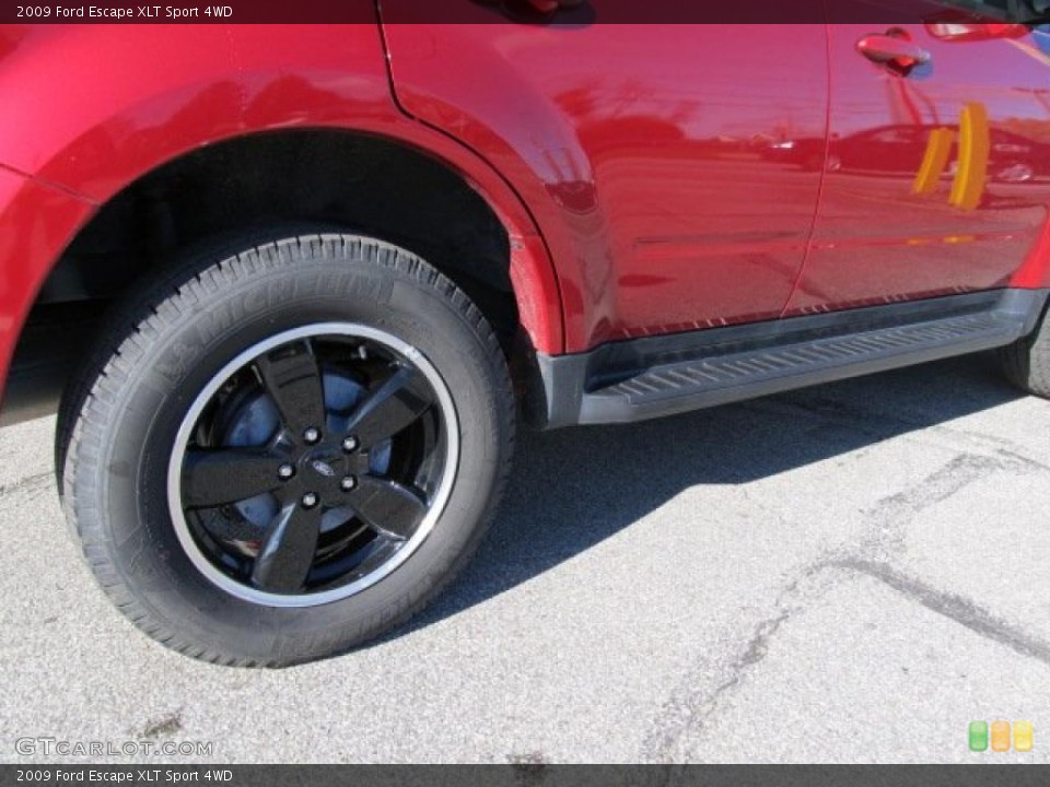2009 Ford Escape XLT Sport 4WD Wheel and Tire Photo #39072095