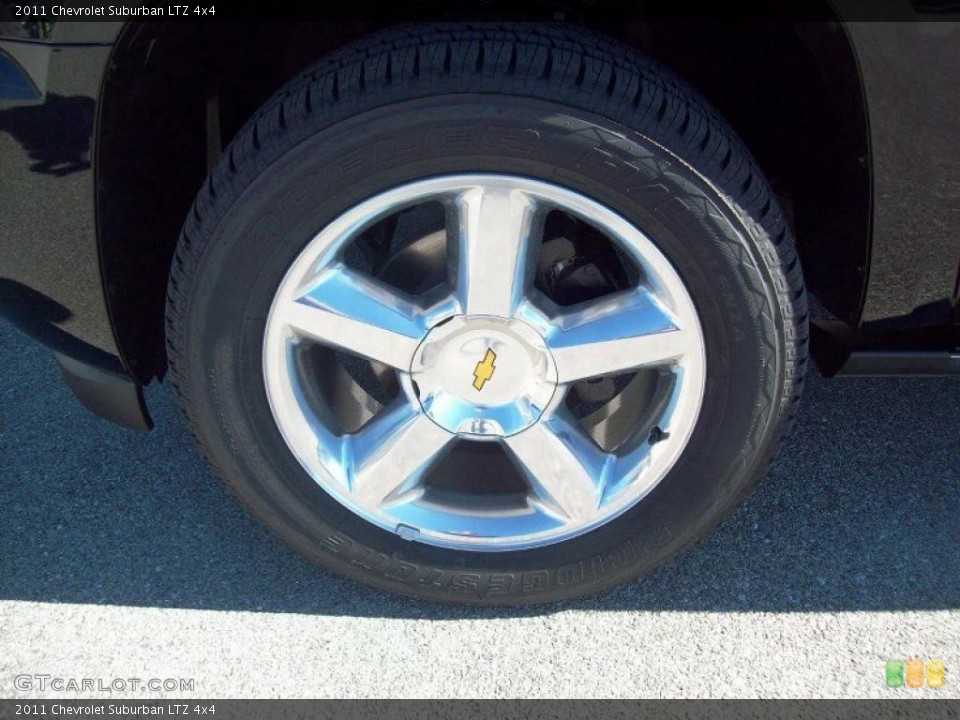 2011 Chevrolet Suburban LTZ 4x4 Wheel and Tire Photo #39073455