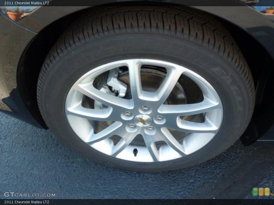2011 Chevrolet Malibu LTZ Wheel and Tire Photo #39073859