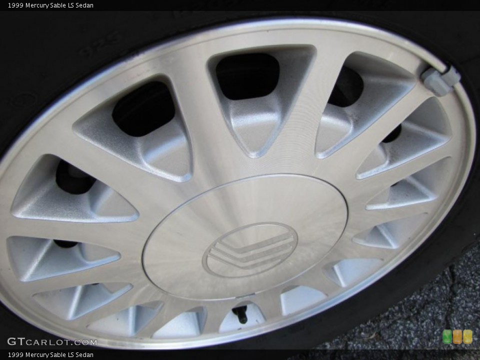 1999 Mercury Sable LS Sedan Wheel and Tire Photo #39074207