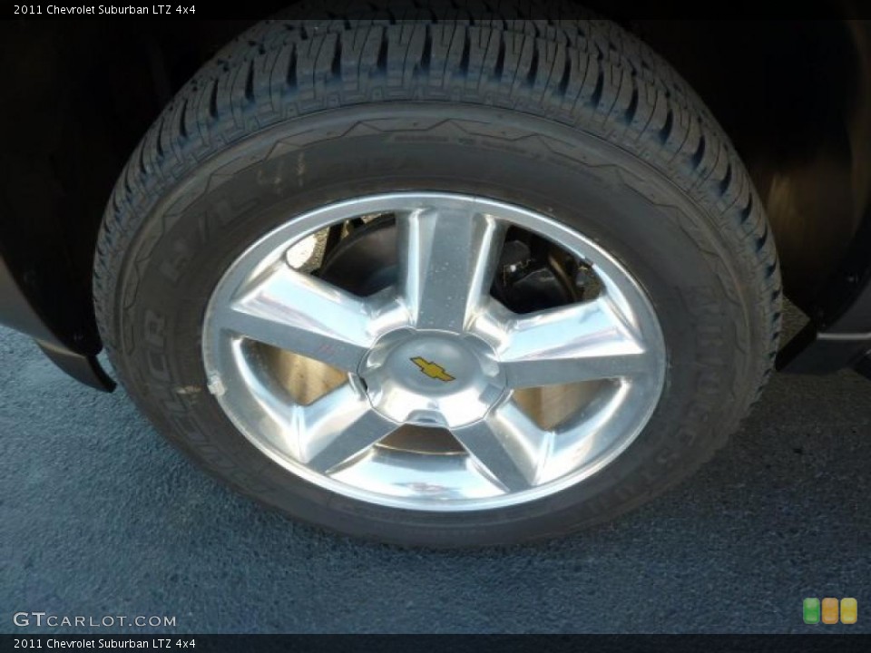 2011 Chevrolet Suburban LTZ 4x4 Wheel and Tire Photo #39079015
