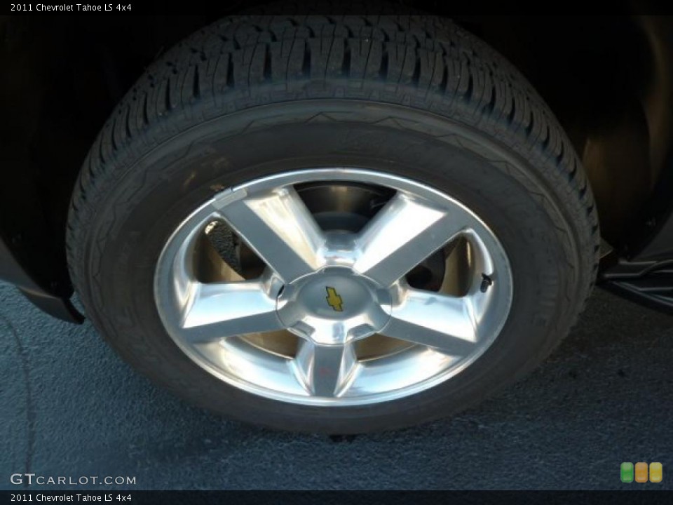 2011 Chevrolet Tahoe LS 4x4 Wheel and Tire Photo #39080835