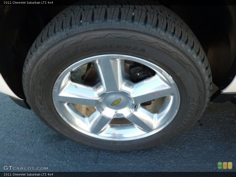 2011 Chevrolet Suburban LTZ 4x4 Wheel and Tire Photo #39082365