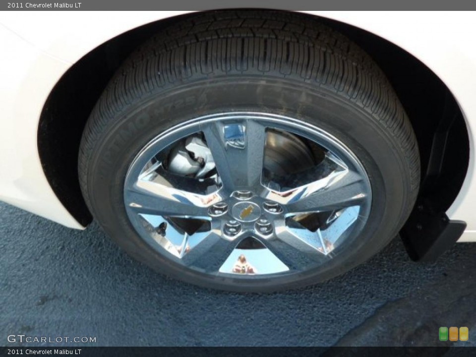 2011 Chevrolet Malibu LT Wheel and Tire Photo #39082637