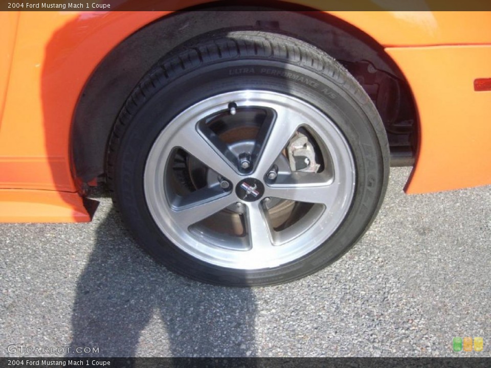 2004 Ford Mustang Mach 1 Coupe Wheel and Tire Photo #39082729