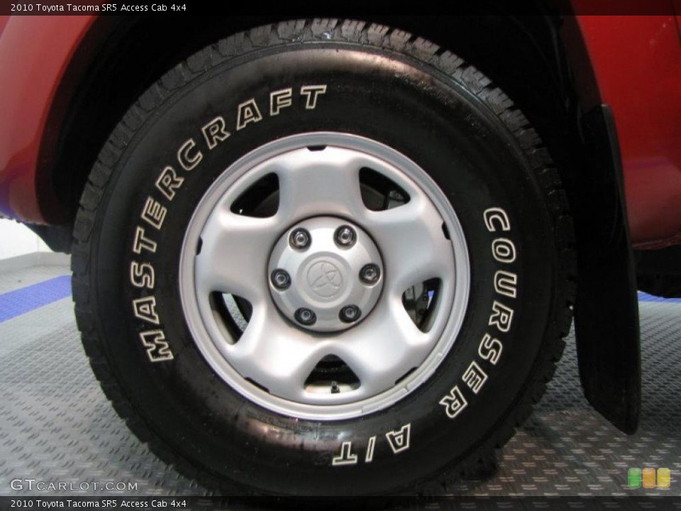 2010 Toyota Tacoma SR5 Access Cab 4x4 Wheel and Tire Photo #39083041